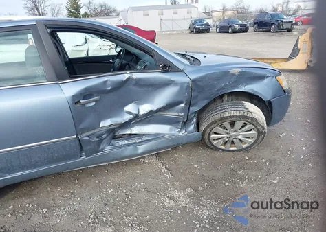 2009 Hyundai Sonata Limited V6 from USA, damaged, VIN 5NPEU46F19H540549